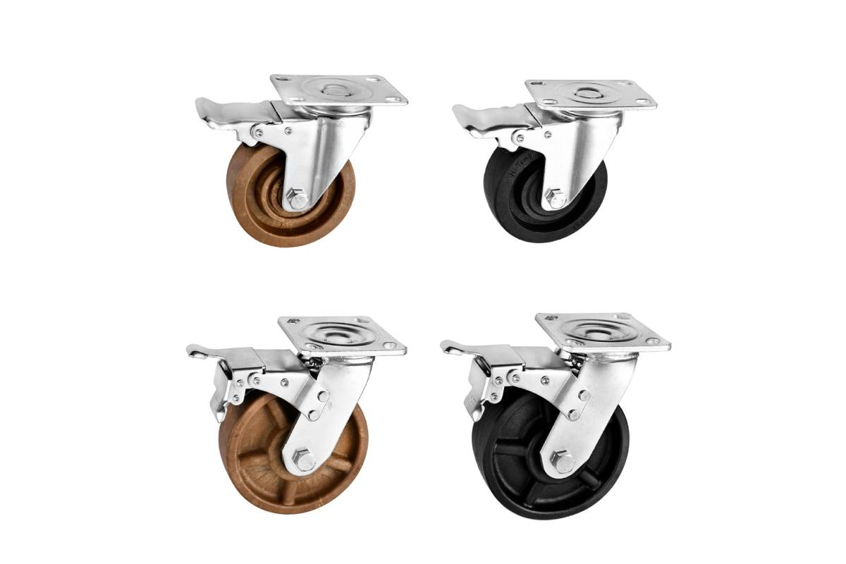 High Temperature Casters for Bakery Ovens (280°C, 450kg) – U.S. Case Study High Temperature Casters for Bakery Ovens (280°C, 450kg) – U.S. Case Study