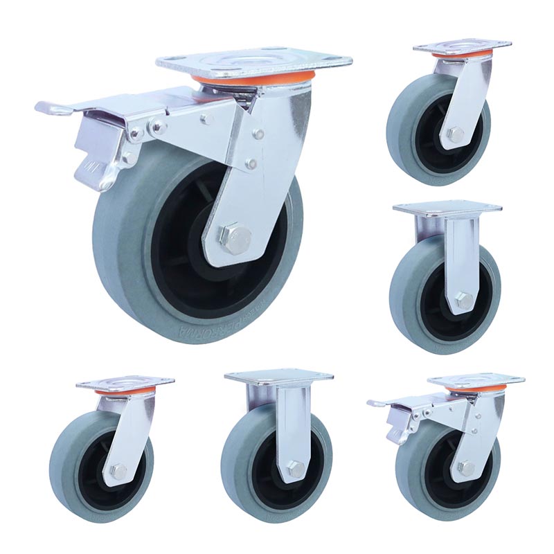 Heavy Duty TPR Anti Static Caster Wheels Heavy Duty TPR Anti Static Caster Wheels