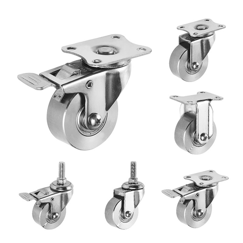 SUS304 Light Duty Casters All SUS304 SUS304 Light Duty Casters All SUS304
